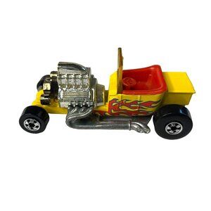 Hot Wheels T Bucket Car Yellow 1 64 Collectible Die Cast Toy Car u